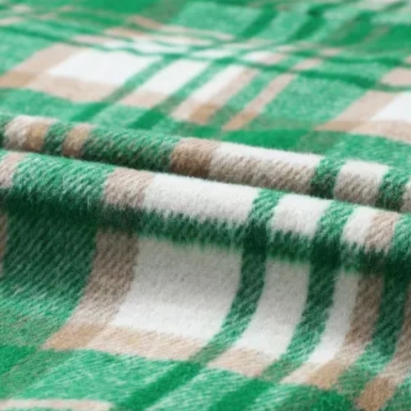 New Green Plaid shacket - Picture 7 of 17